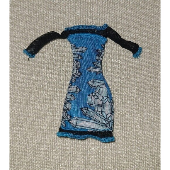 Monster High Basic Fashion Abbey Bominable Dress only - Picture 2 of 3